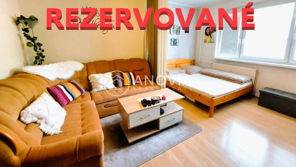 Útulný, zariadený 1-izbák na Sekčove