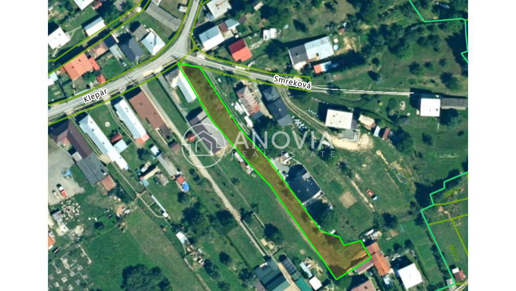 Pozemok v obci Kurima