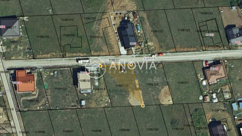 Pozemok na výstavbu RD Fintice