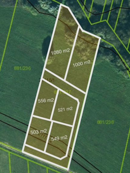 Pozemok pre viacero RD - ĽUBOTICE!!!