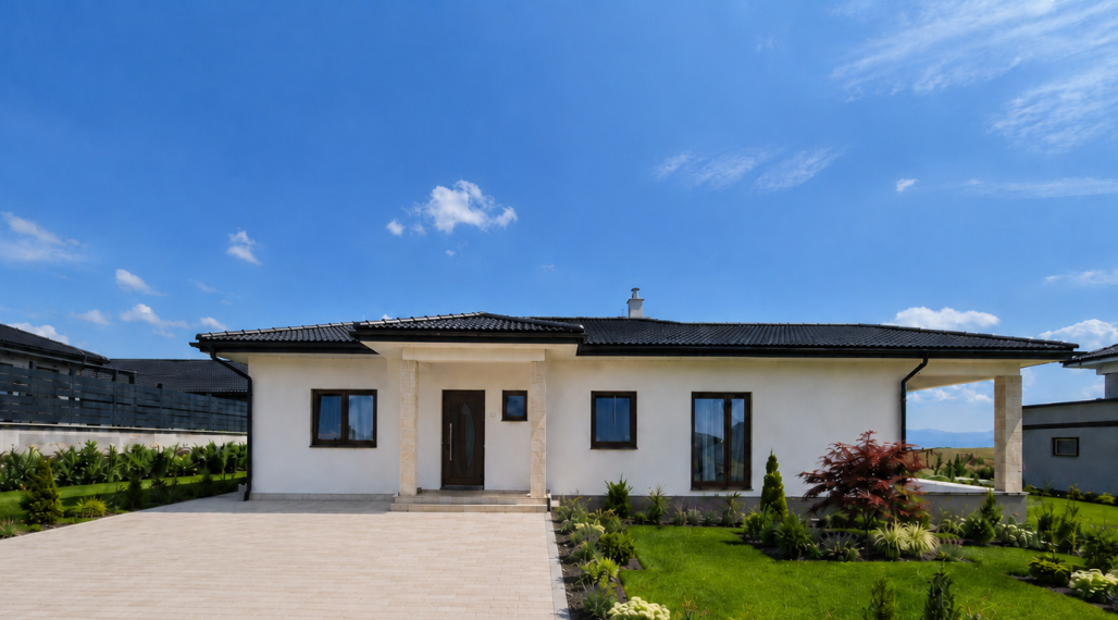 Novostavba 4-izbového bungalovu dokončeného do štandardu